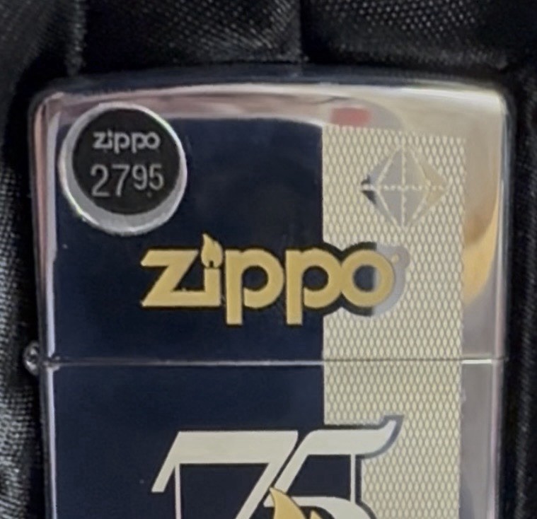 Zippo 75th Anniversary Lighter 1932-2007 NEW MIB A-07 Unfired Complete