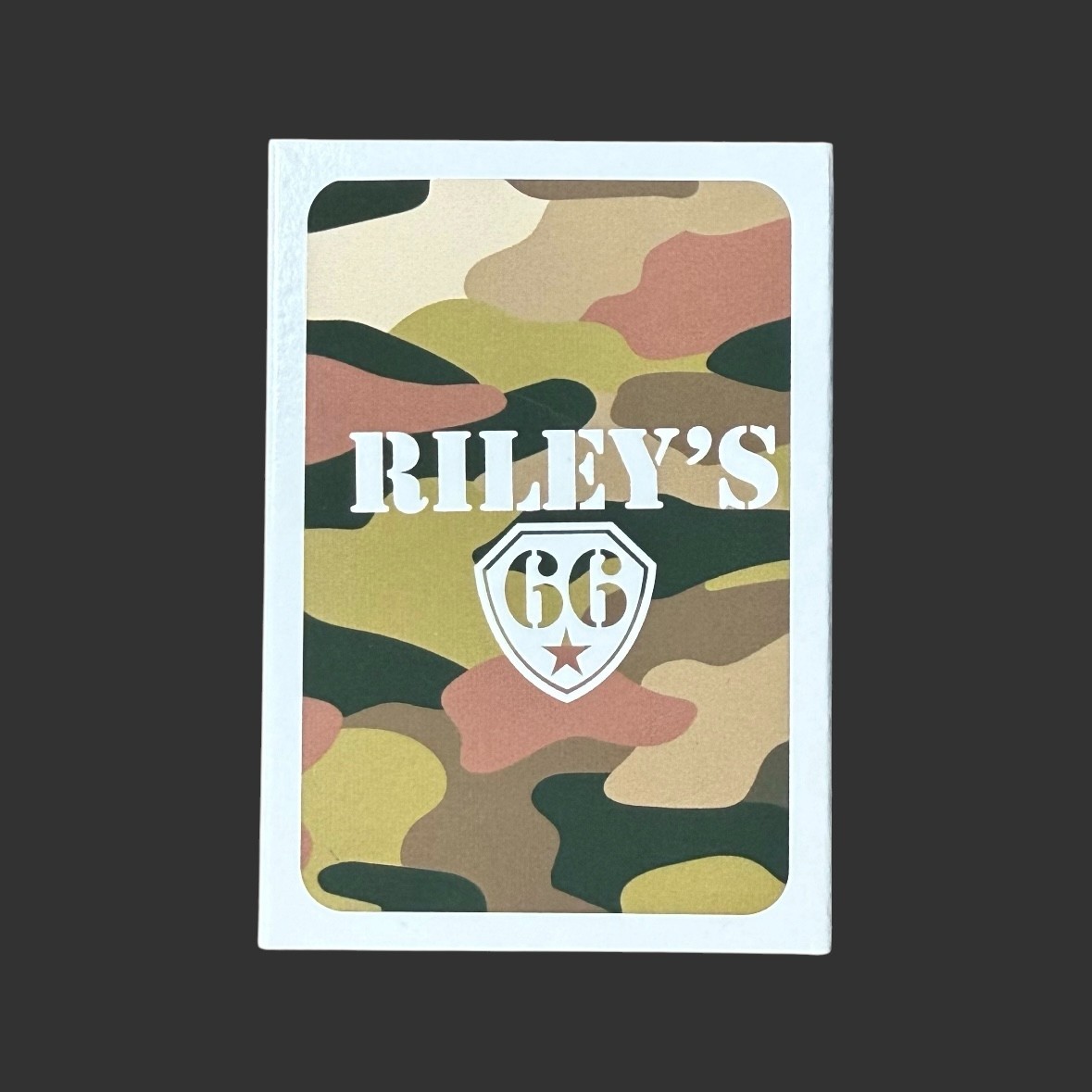 Original Riley’s 66 Camo Soldiers Zippo Lighter – Nostalgic Military Design