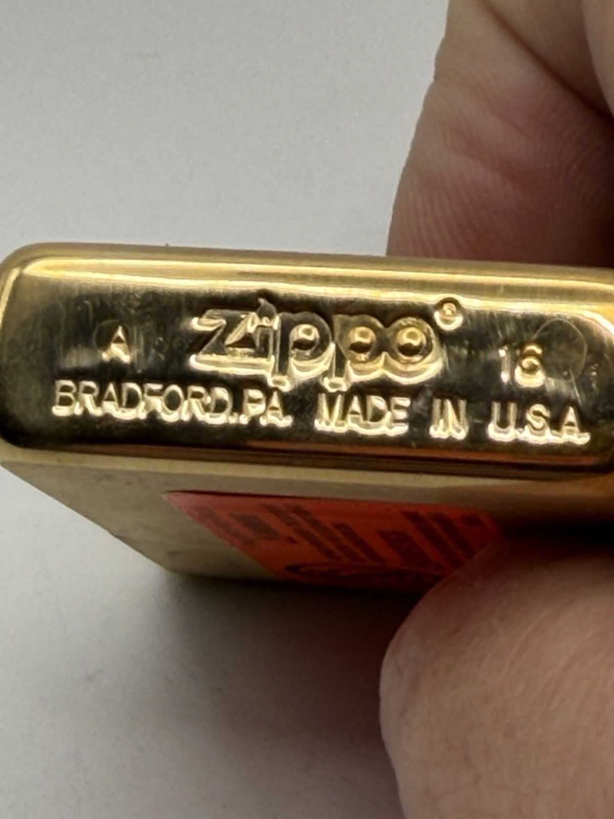 Rare 2016 John Wayne The Duke True Courage Brass Zippo NEW Bradford Exchange