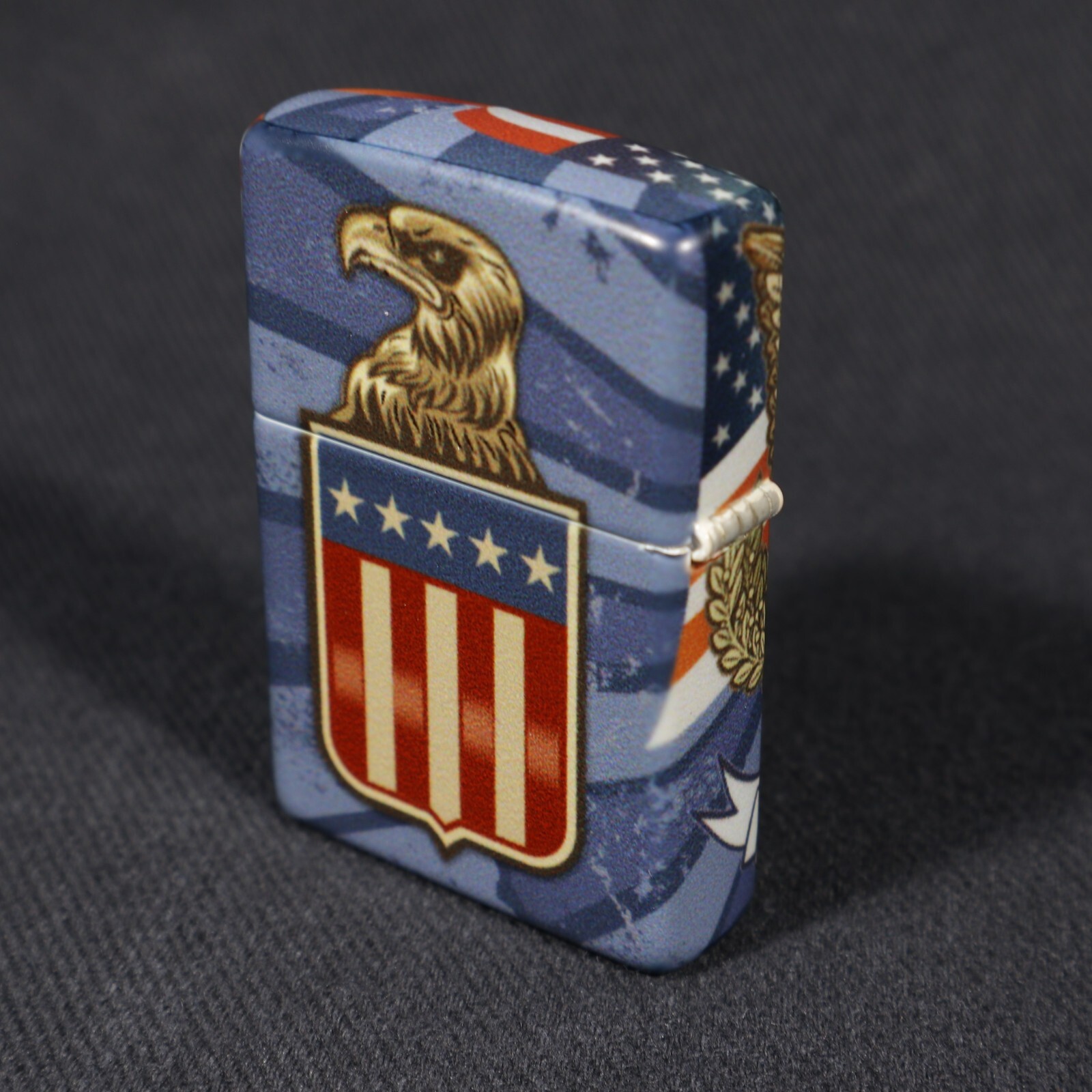 Zippo United We Stand Patriotic Eagle Premium 540 color lighter new in box