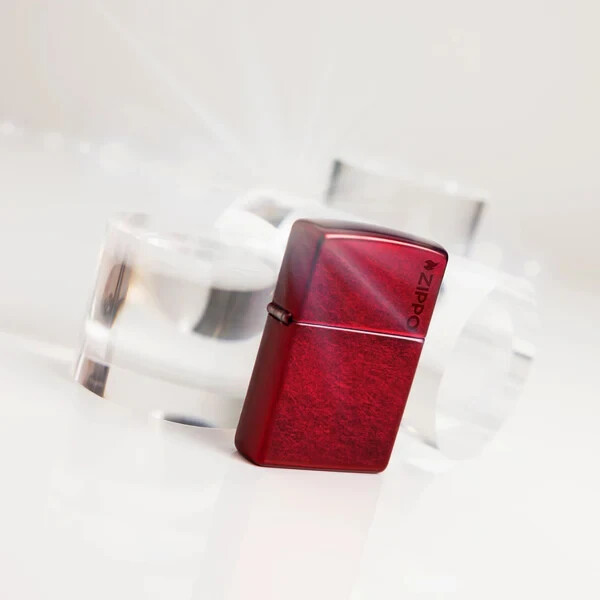 Zippo Classic Candy Apple Translucent Zippo Logo 21063ZL