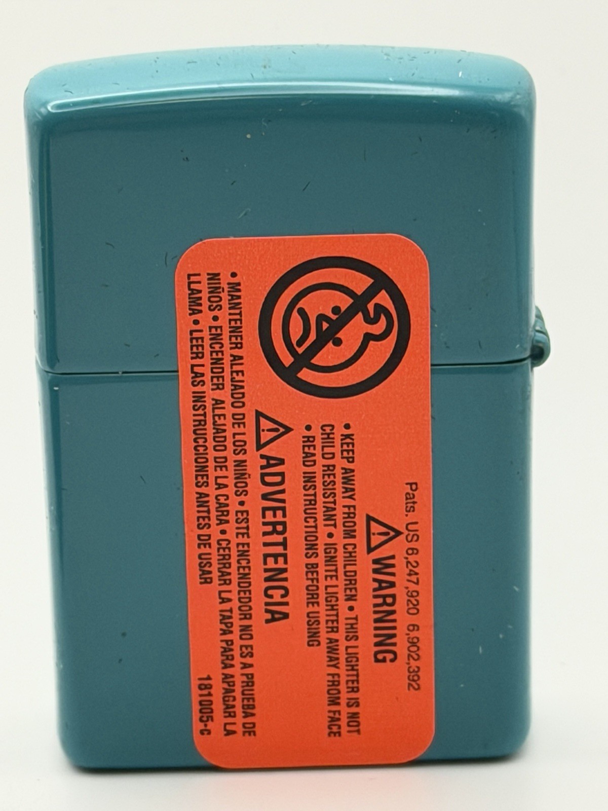 2022 Outdoor Design Mountain Lake Teal Matte Zippo Lighter NEW 48473