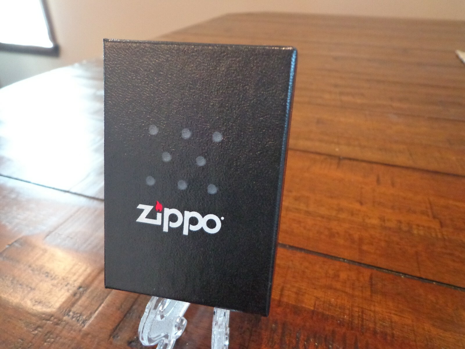 FOUR LEAF CLOVER 4 LEAF LUCKY SKULL STREET CHROME ZIPPO LIGHTER MINT IN BOX