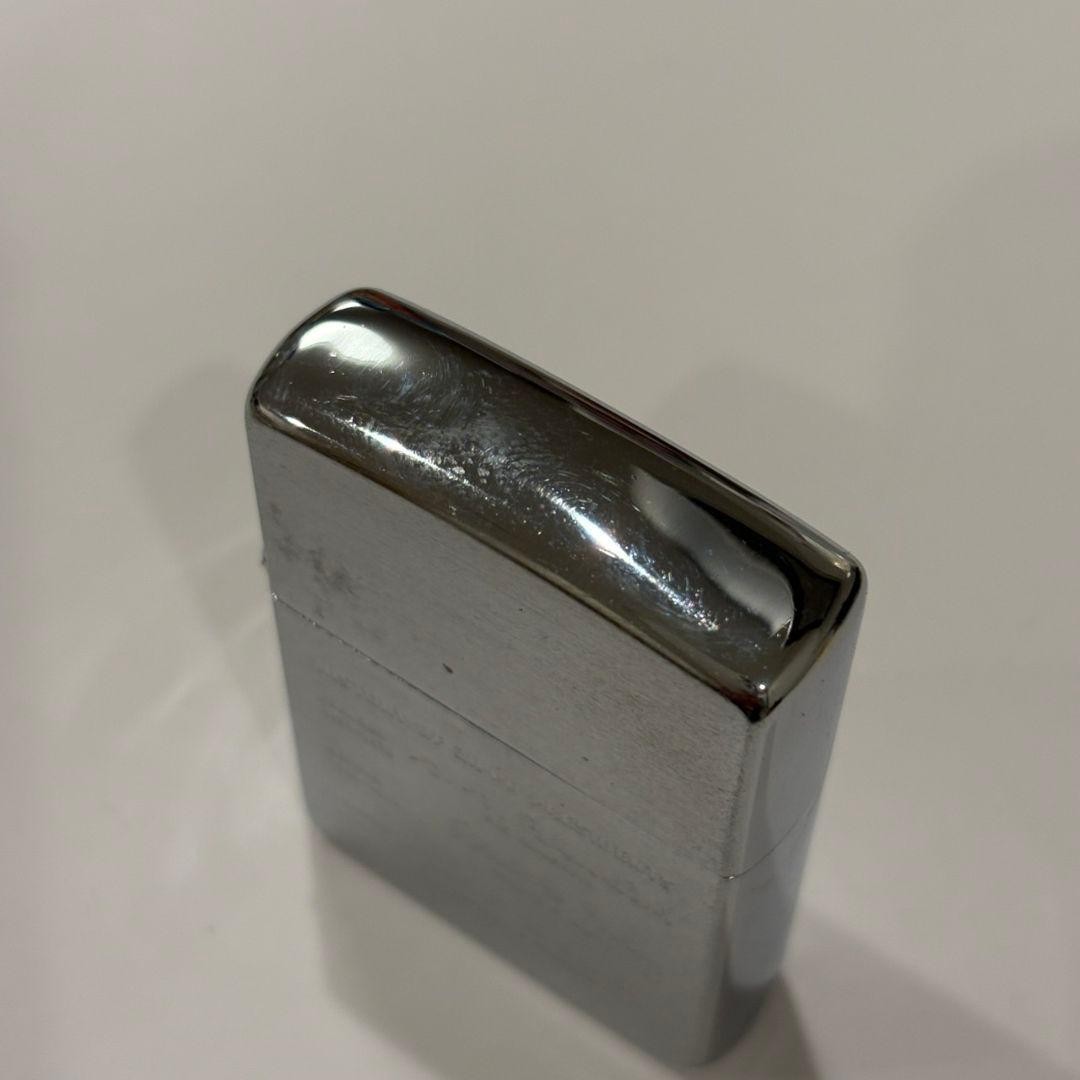 Zippo Silver Italic Logo