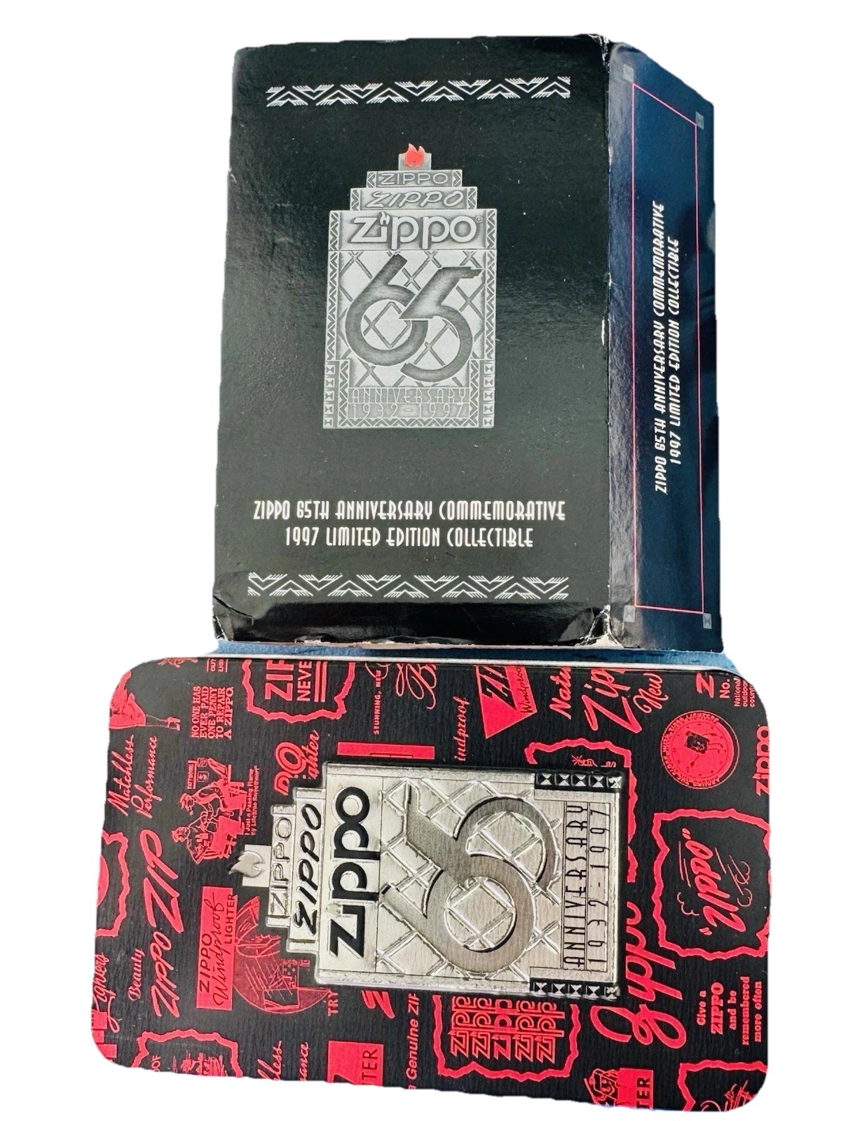 Zippo Employee Only Anniversary Rare 1 of 1365 Sealed In Box Free Shipping