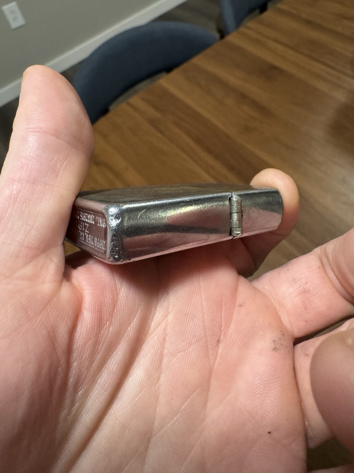 VTG 1951 Zippo George G. Lee Plumbing & Heating Supplies Lighter Rare
