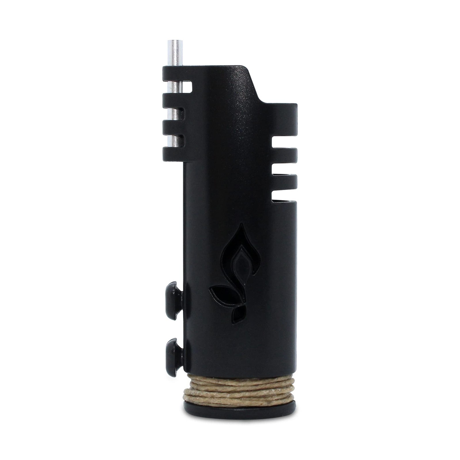 Hemp Wick Bundle Pack: 200 FT Beeline Roll + 1 Hemplights Lighter Black