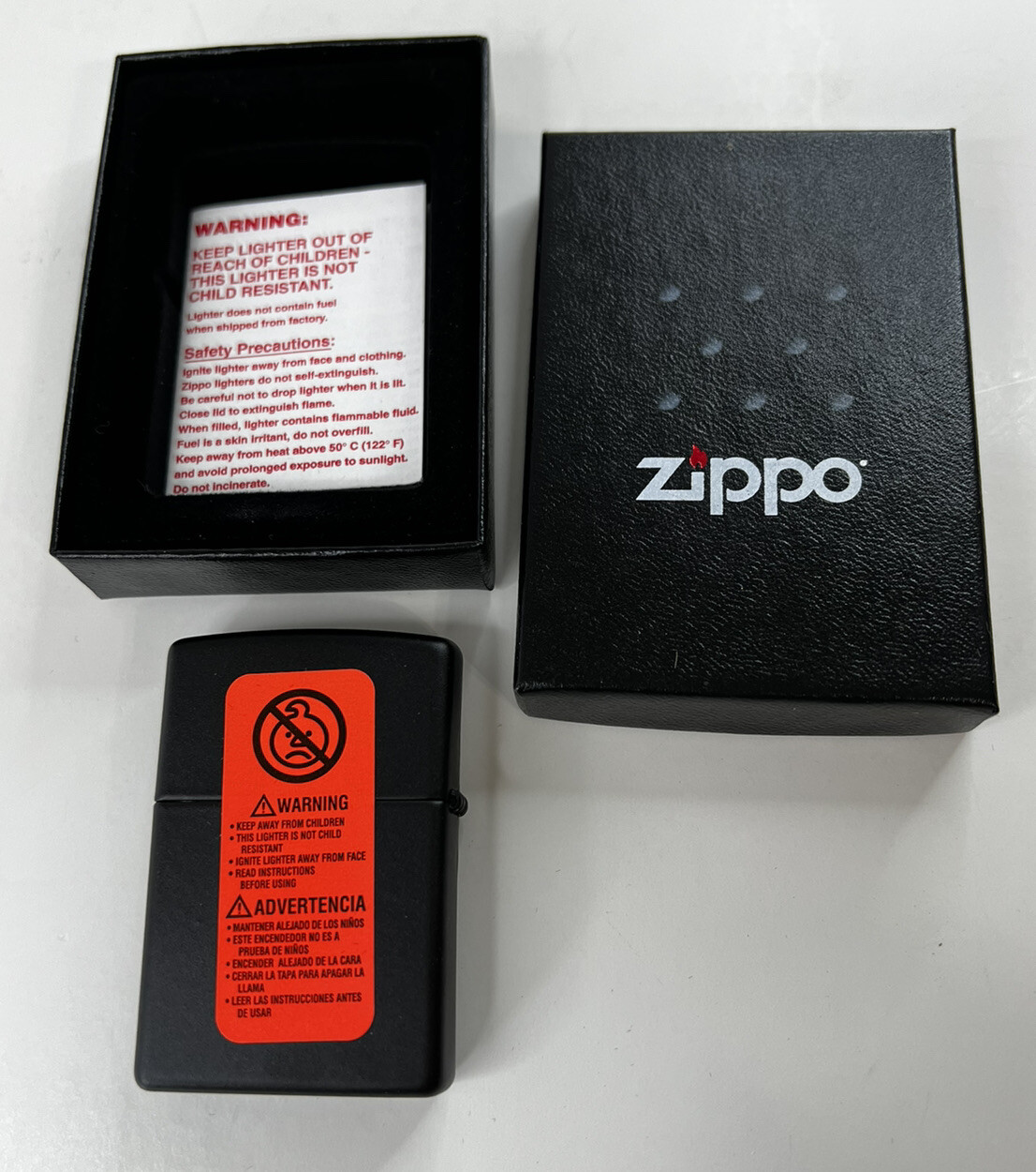ZIPPO RED & BLACK HIDDEN DRAGON Black Matte Lighter / NEW SEALED