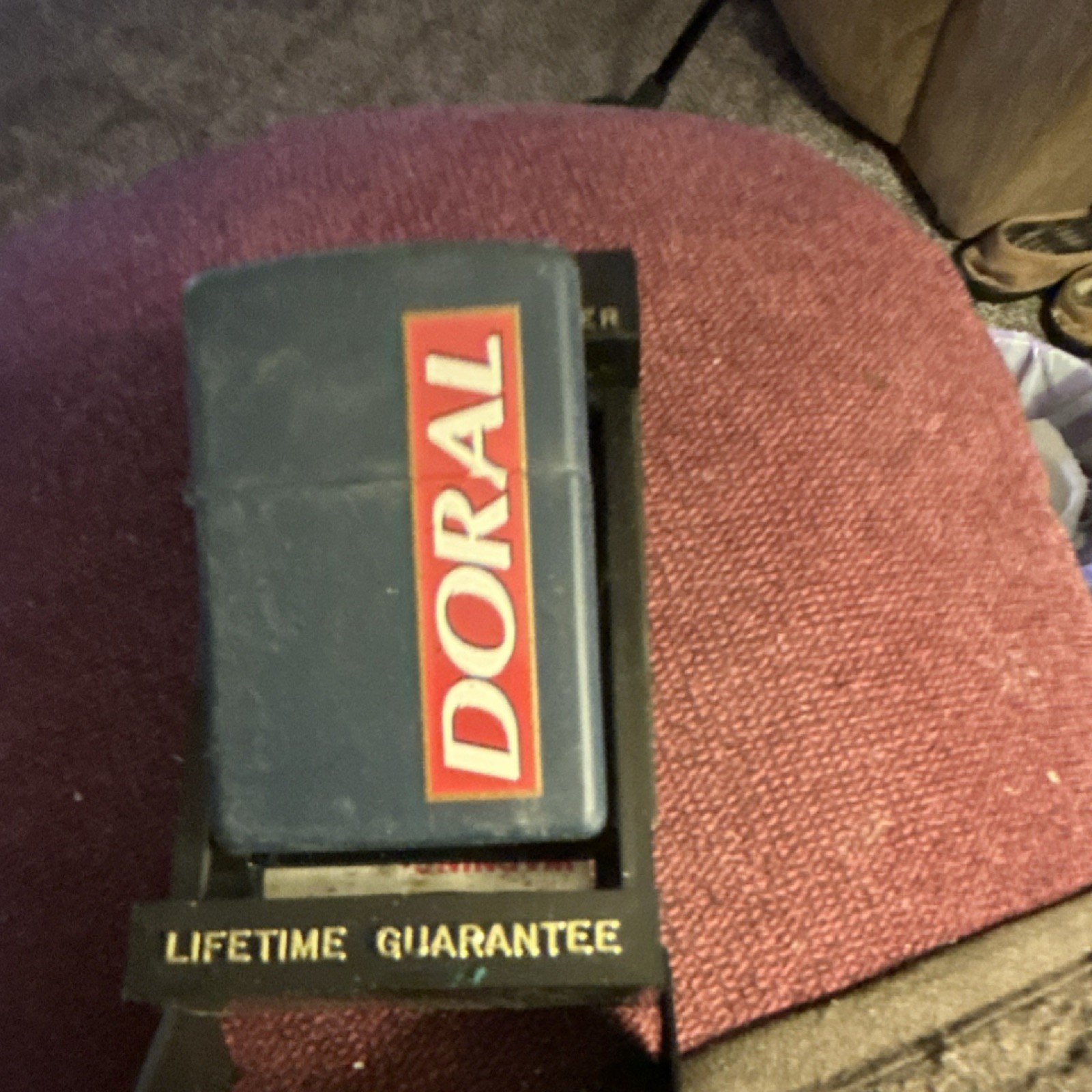Zippo Doral Cigarettes Collectible Metal Lighter Classic Smoking Theme Gift