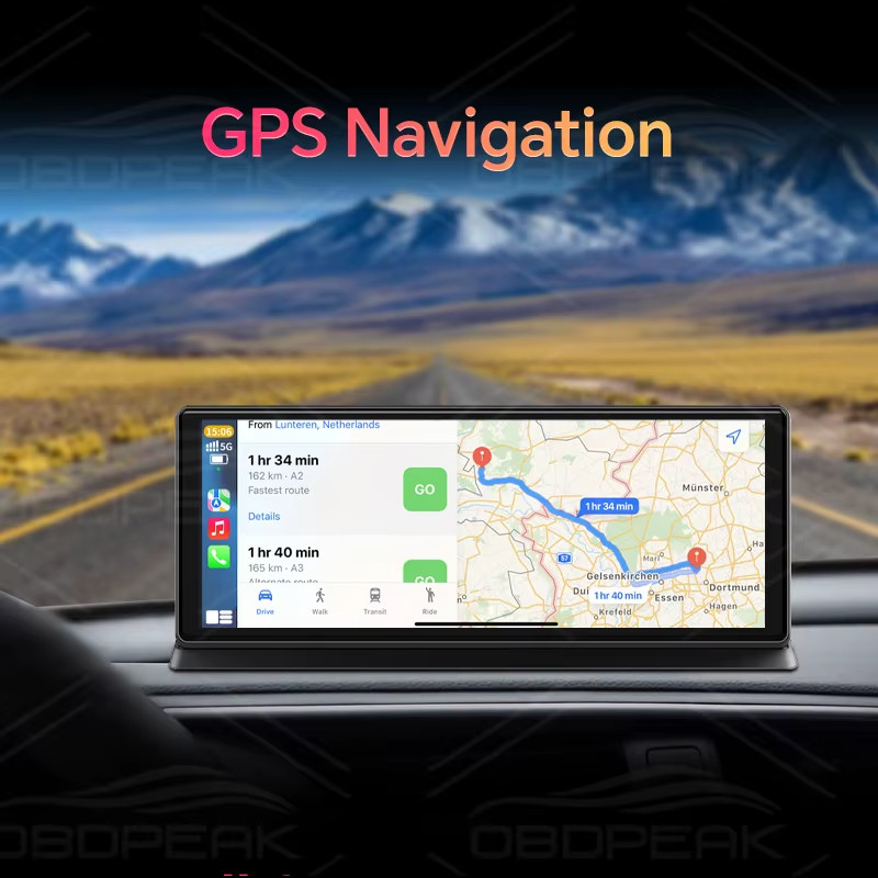 11.3 Inch K2 Pro Dash Cam 4K Carplay&Android Auto GPS Navigation Car DVR Audio D