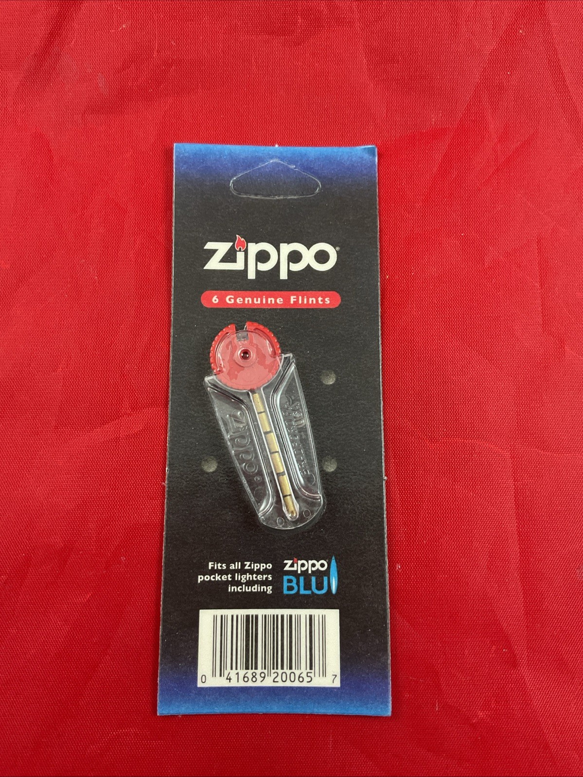 1 Zippo Flint Pack (6 Genuine Flints Per Pack) New in Sealed Pack US Seller