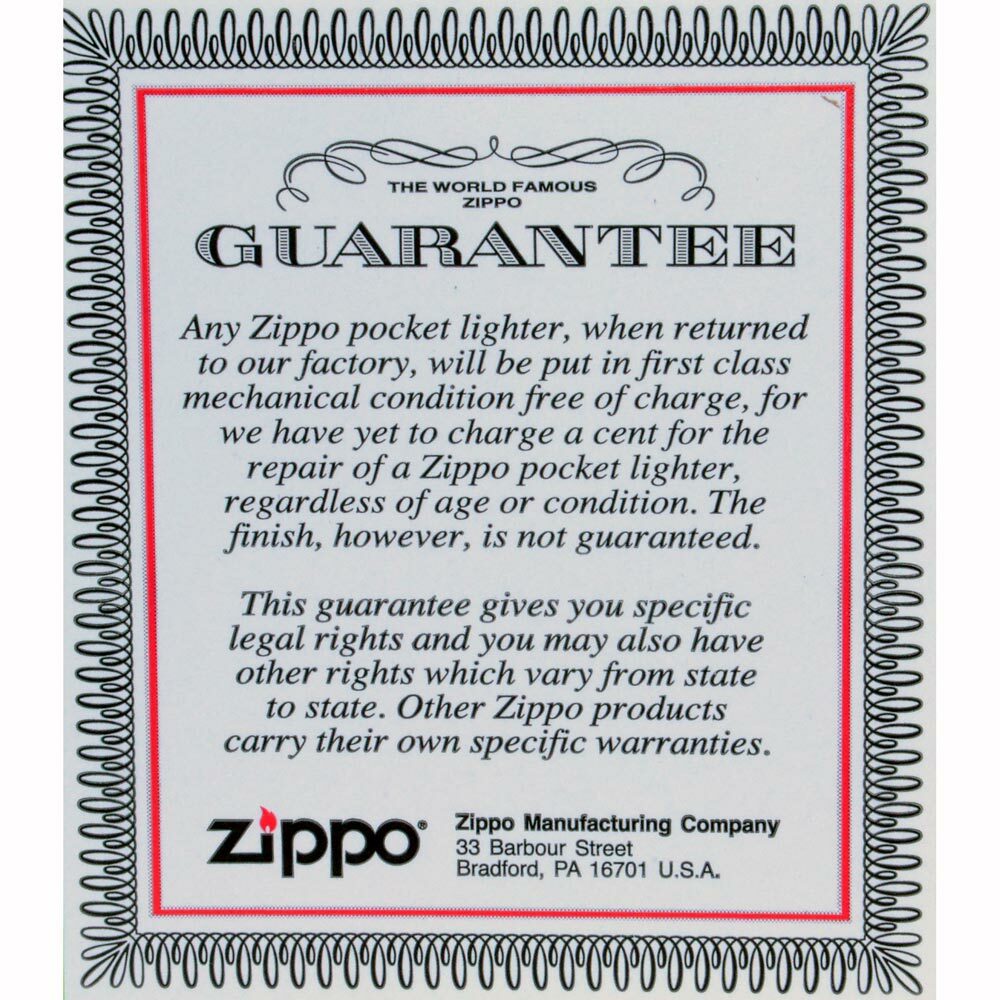 Zippo Windproof Lighter Slim Black Matte (1618)