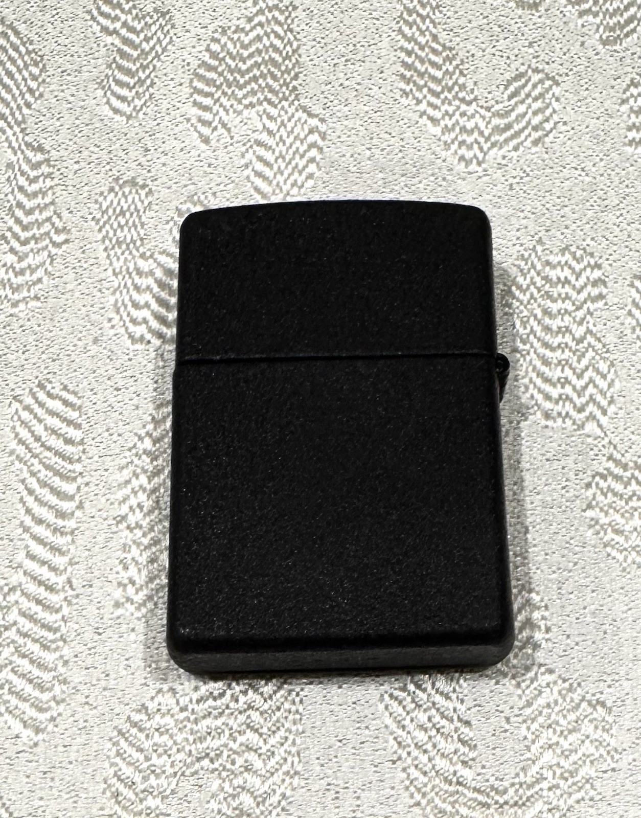 Zippo Windproof Lighter Classic Plain Matte Black Finish