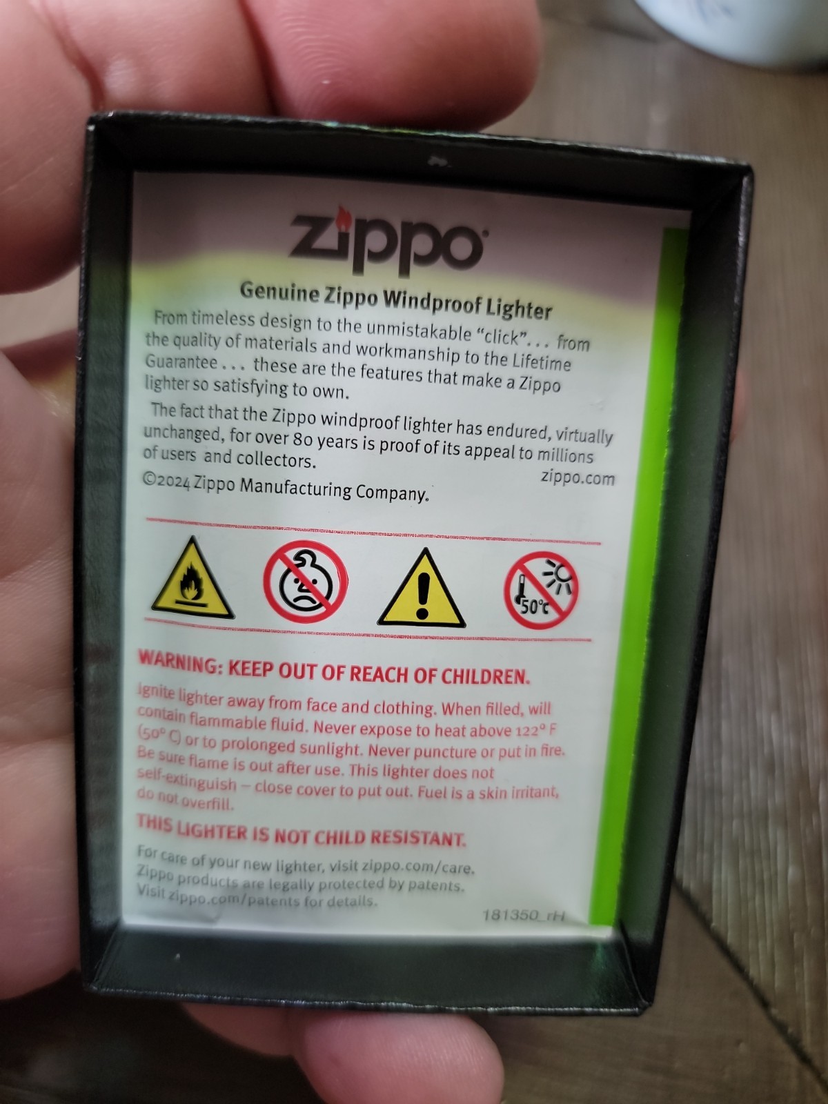 Zippo American Flag 250 American Anniversary 46718 Case XX