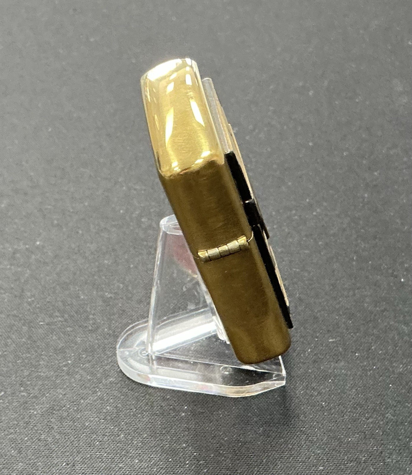 1997 ZIPPO BRASS BARRETT SMYTHE SURPRISE EMBLEM SLOT MACHINE Jackpot ~ Sealed