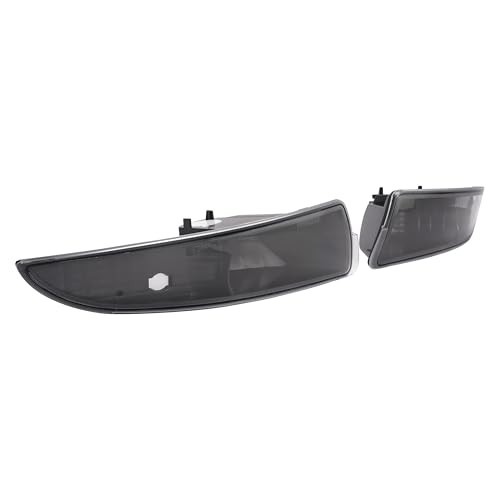 Turn Signal Lights Compatible with 1993-2002 Clear Lens + Black Housing