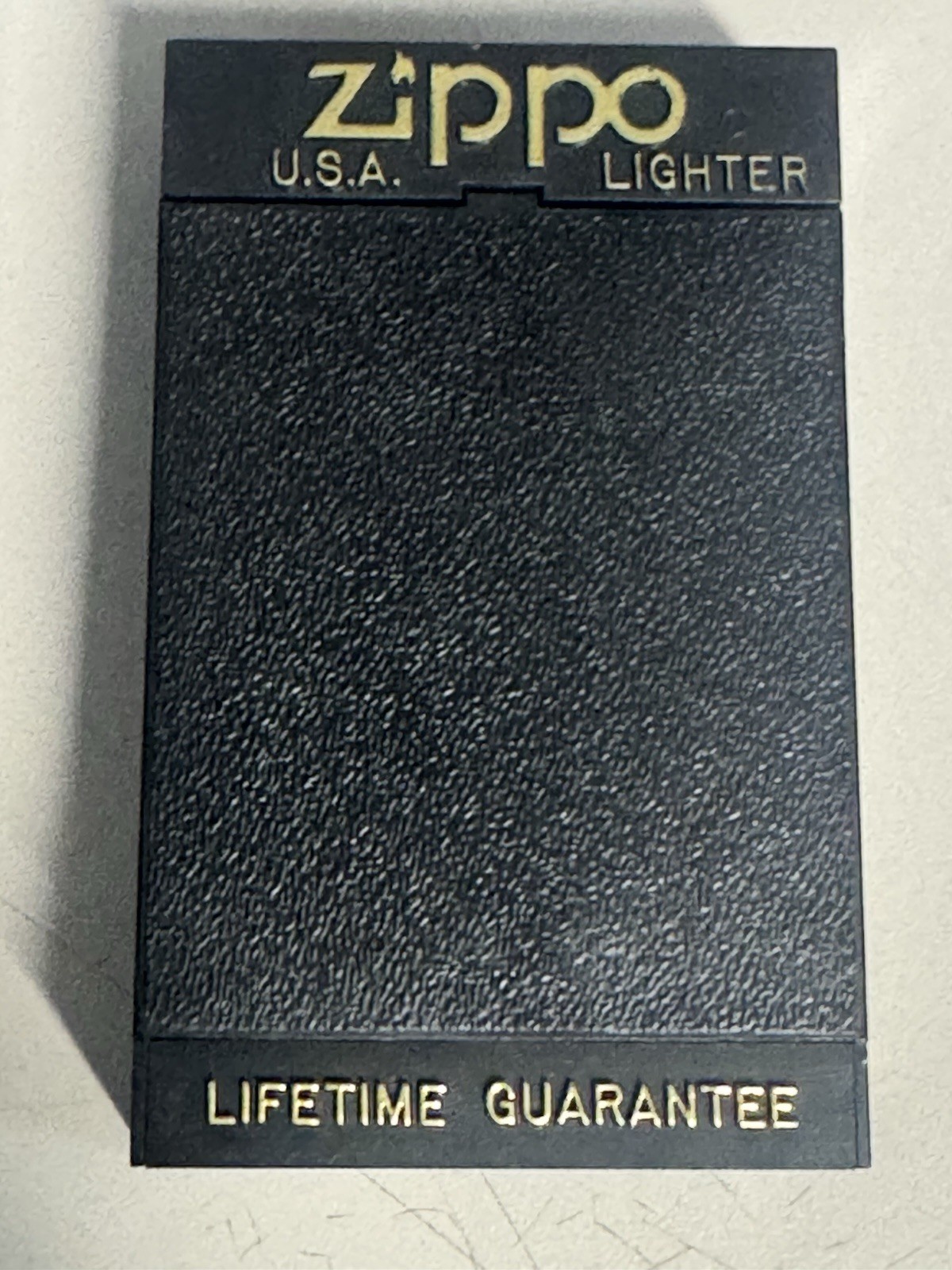ZIPPO 2002 NEW YORK EXPERIENCE DESIGN SATIN CHROME LIGHTER UNFIRED IN BOX G127