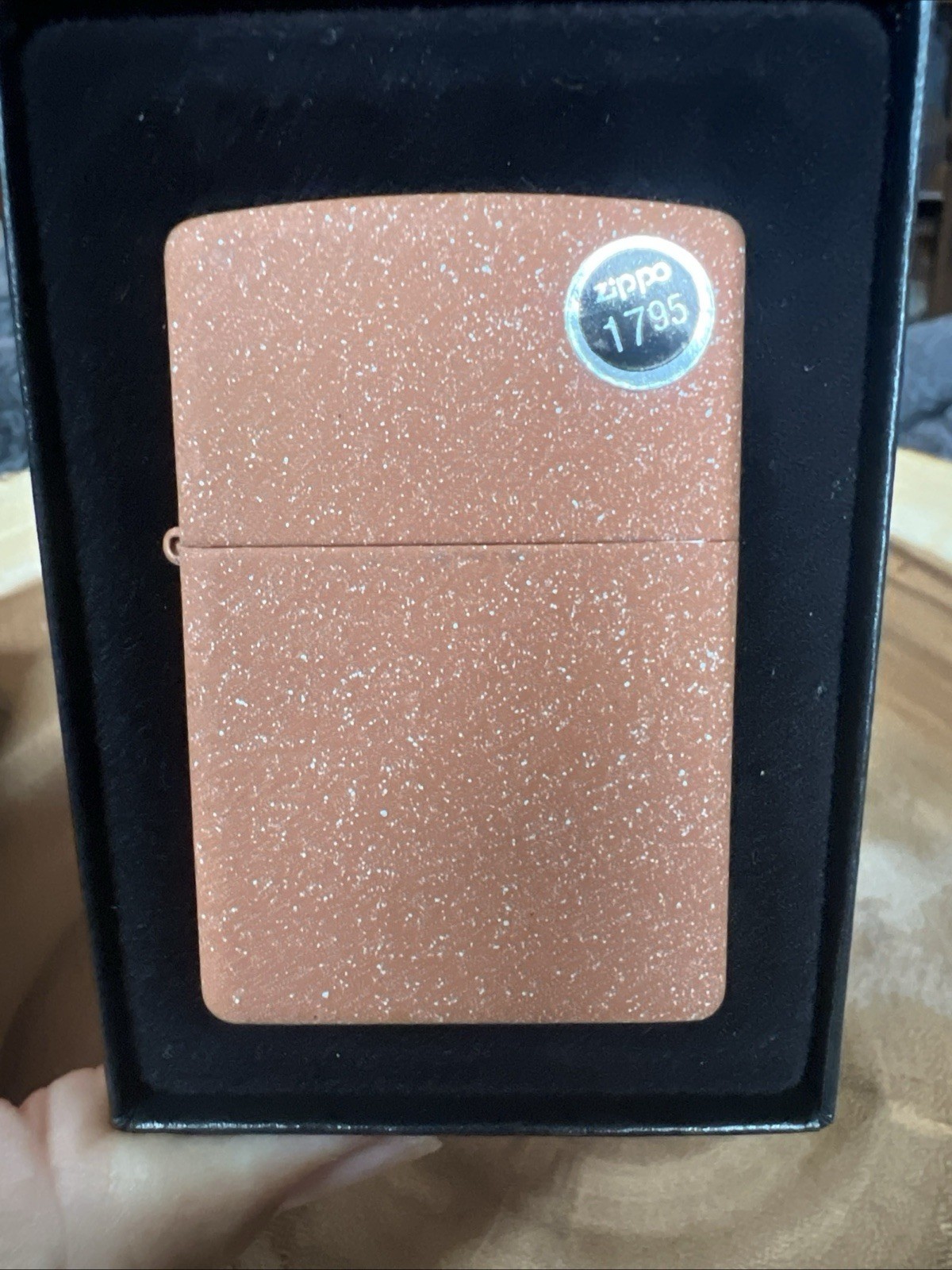 RARE! Vintage 2005 Zippo 227 Terra Cotta USA w/ Box and original papers NEW