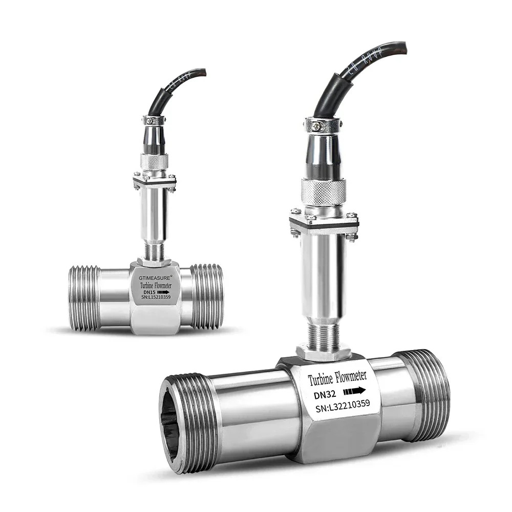 Industrial Turbine Flow Meter for Water High PrecisionPulse RS485 modbus Fuel