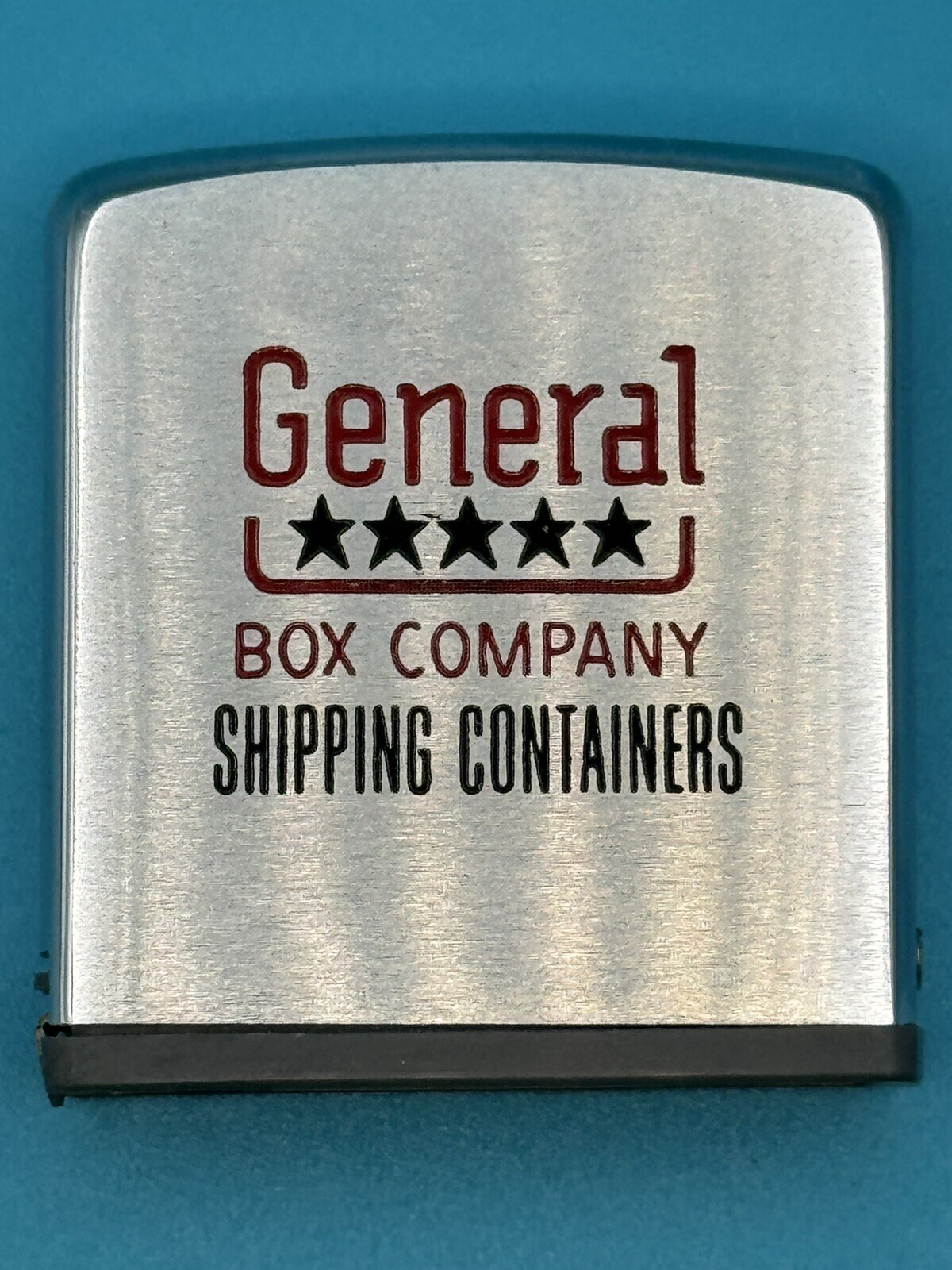 General Box Company Advertising Zippo Rule Tape Measure NEW