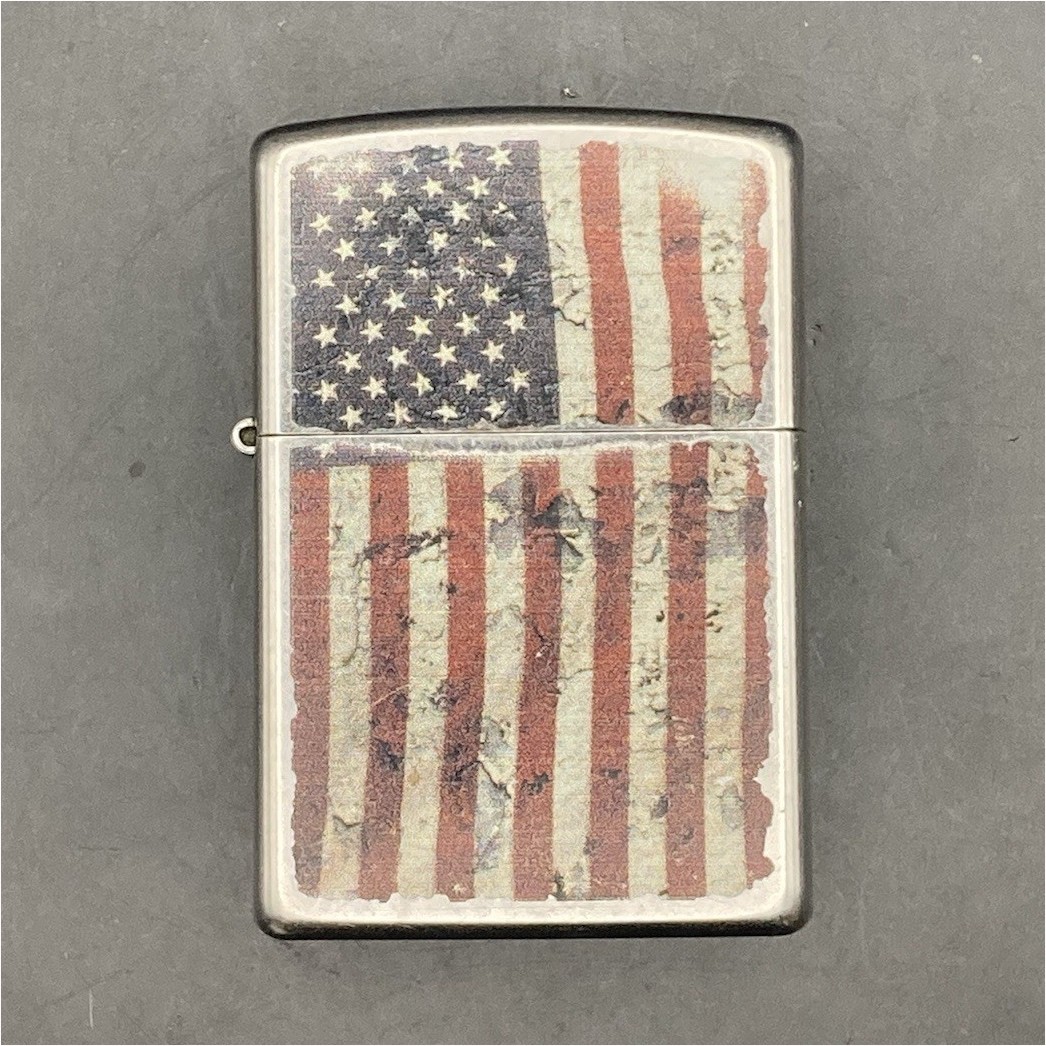Zippo American Flag Lighter Collectible Flags & Patriotic Theme Design