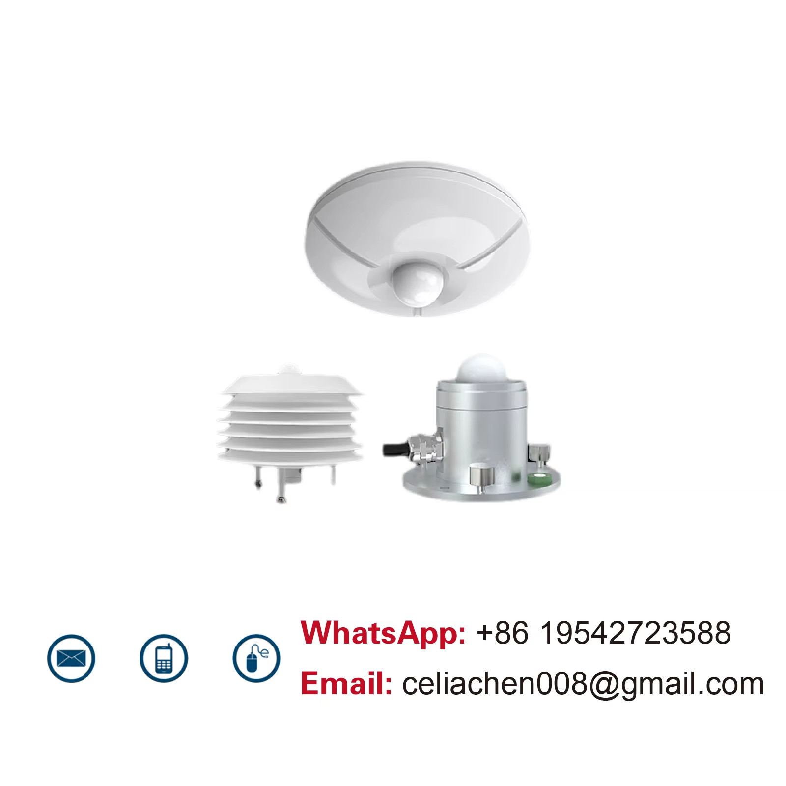 Wall or Ceiling Mount High Precision Ambient Light Sensor RS485 Analog IP65 Lux