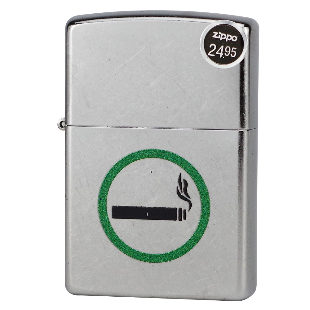 Zippo Smoking Permitted Windproof Lighter Graphic New Unfilled Gift Box