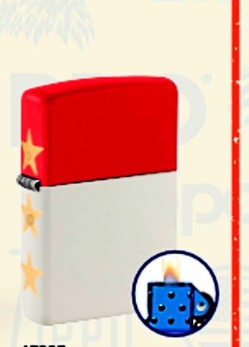 Dealer Exclusive USA 250th Anniversary Zippo Lighter Blue Insert 1500 Produced