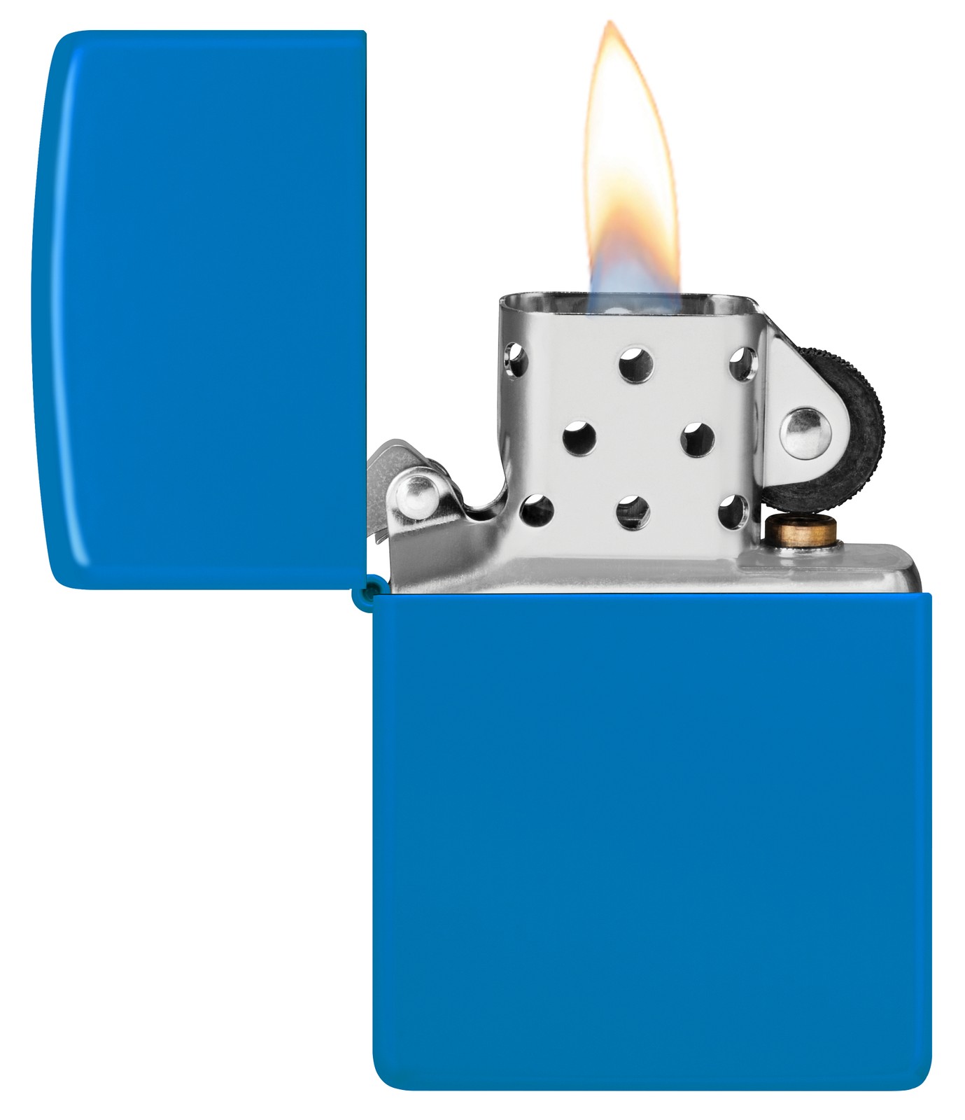 Zippo Sky Blue Matte Classic Windproof Lighter, 48628