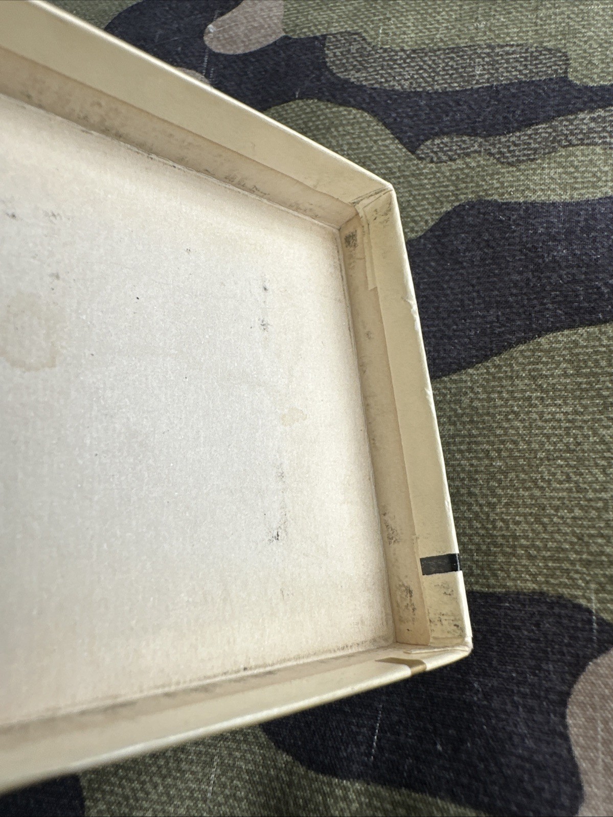 1960s 1970s Vintage Zippo Lighter Box – BOX ONLY – Lot #92