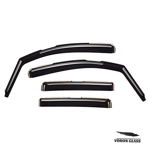 in-Channel Extra Durable Rain Guards for Chevrolet (Chevy) For 2014-2022 Trax
