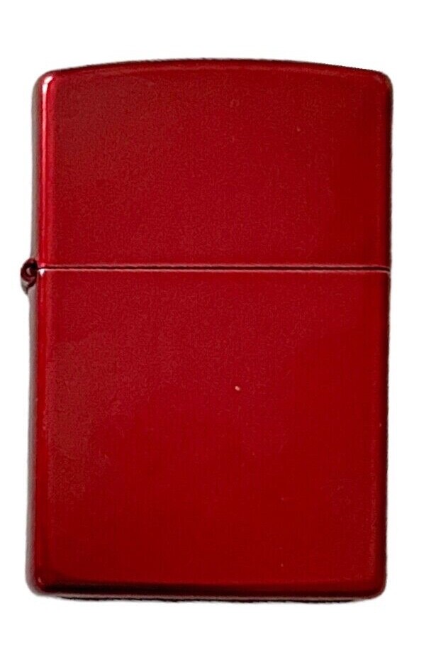 Zippo Windproof Candy Apple Red Pipe Lighter, GOLD Insert, 21063GPI, New In Box