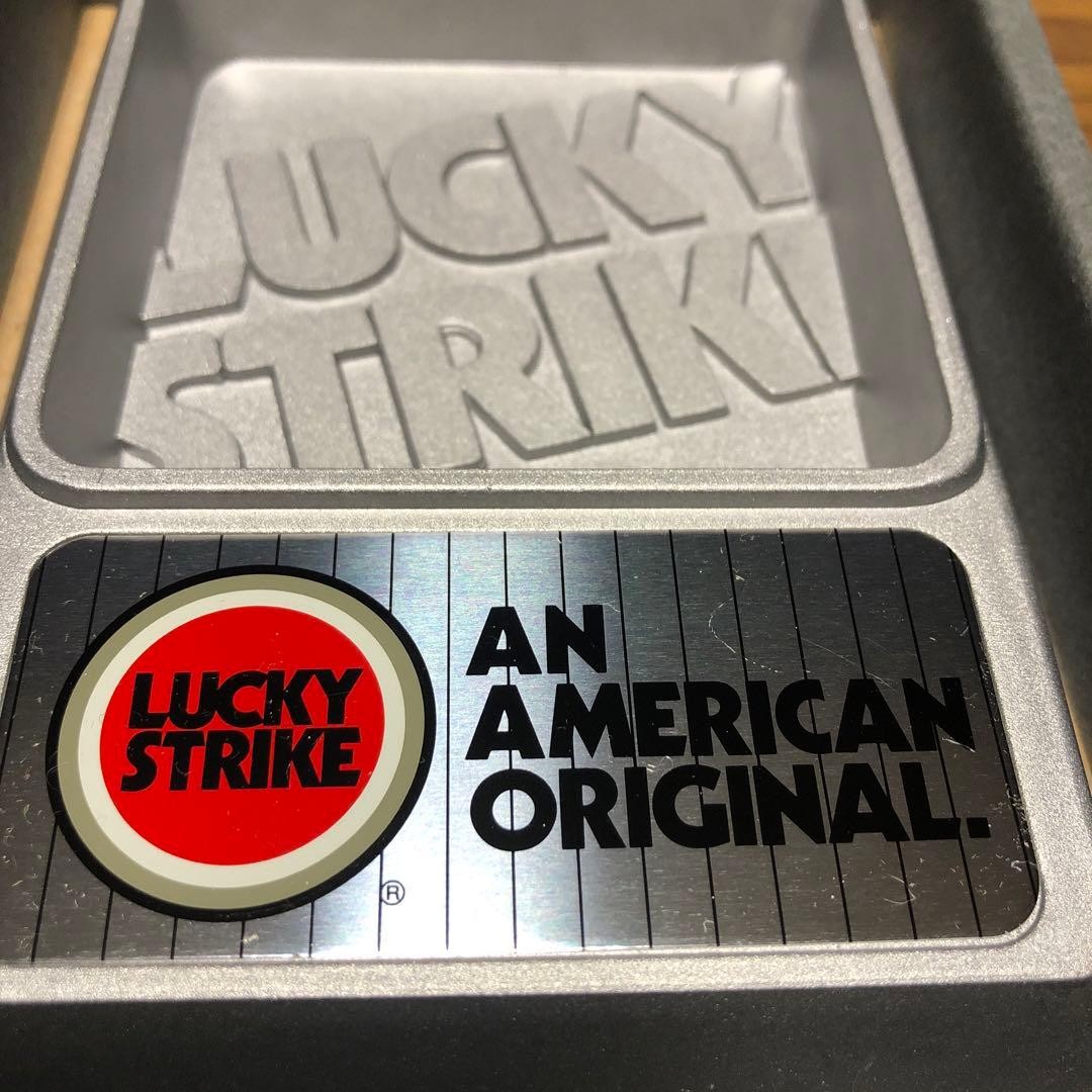 Lucky Strike Zippo 1995 Aluminum Ashtray Die-Cast