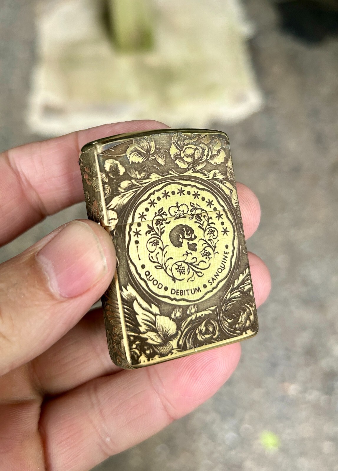 John Wick Blood Oath Custom Zippo Lighter | Brass Armor Zippo | Made In USA