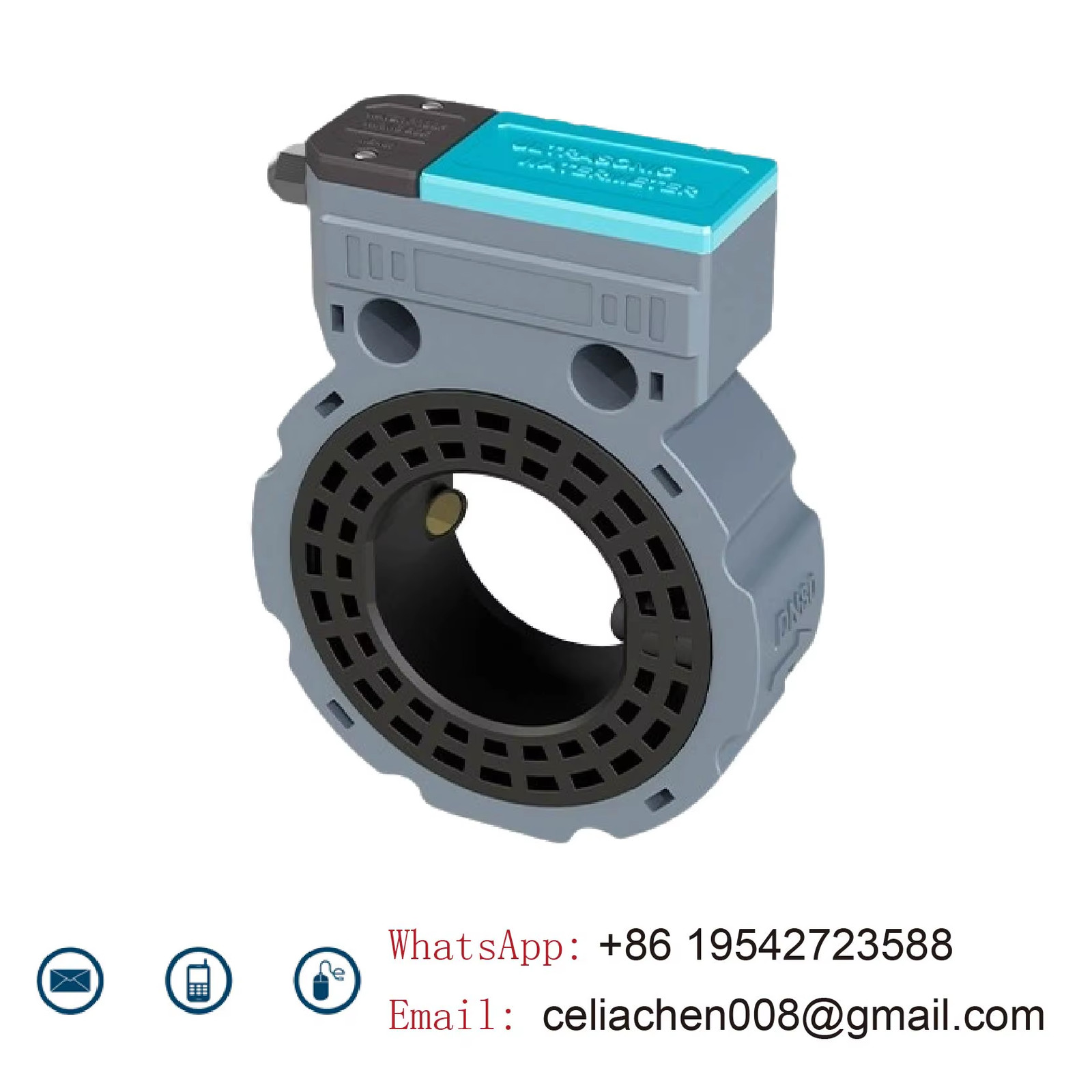 ASW-1-K DN50-DN150 IP68 Ultrasonic Water Flow Meter Smart RS485 Remote Monitor B