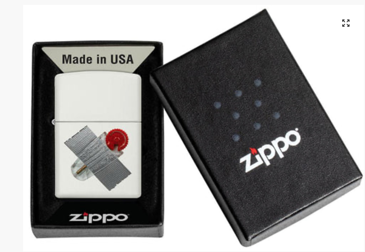Zippo Windproof Founders Day 2022 Lighter With Flint Dispenser 48137, New In Box