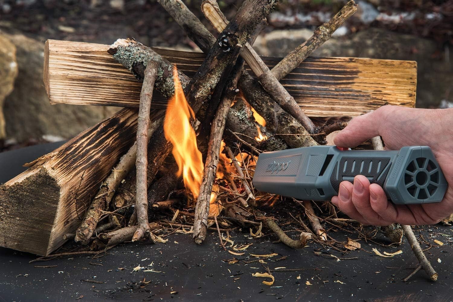 Durable Battery-Powered Bellows for Optimal Fire Airflow – One Size Fits All
