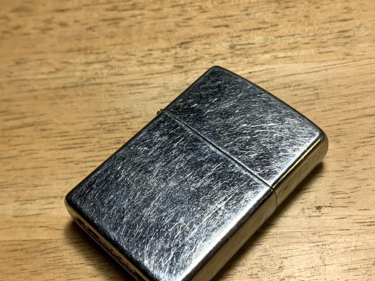 Vintage Zippo C 07- 2007 Street Chrome Lighter 1 1/2″ x 2 1/4″ USA