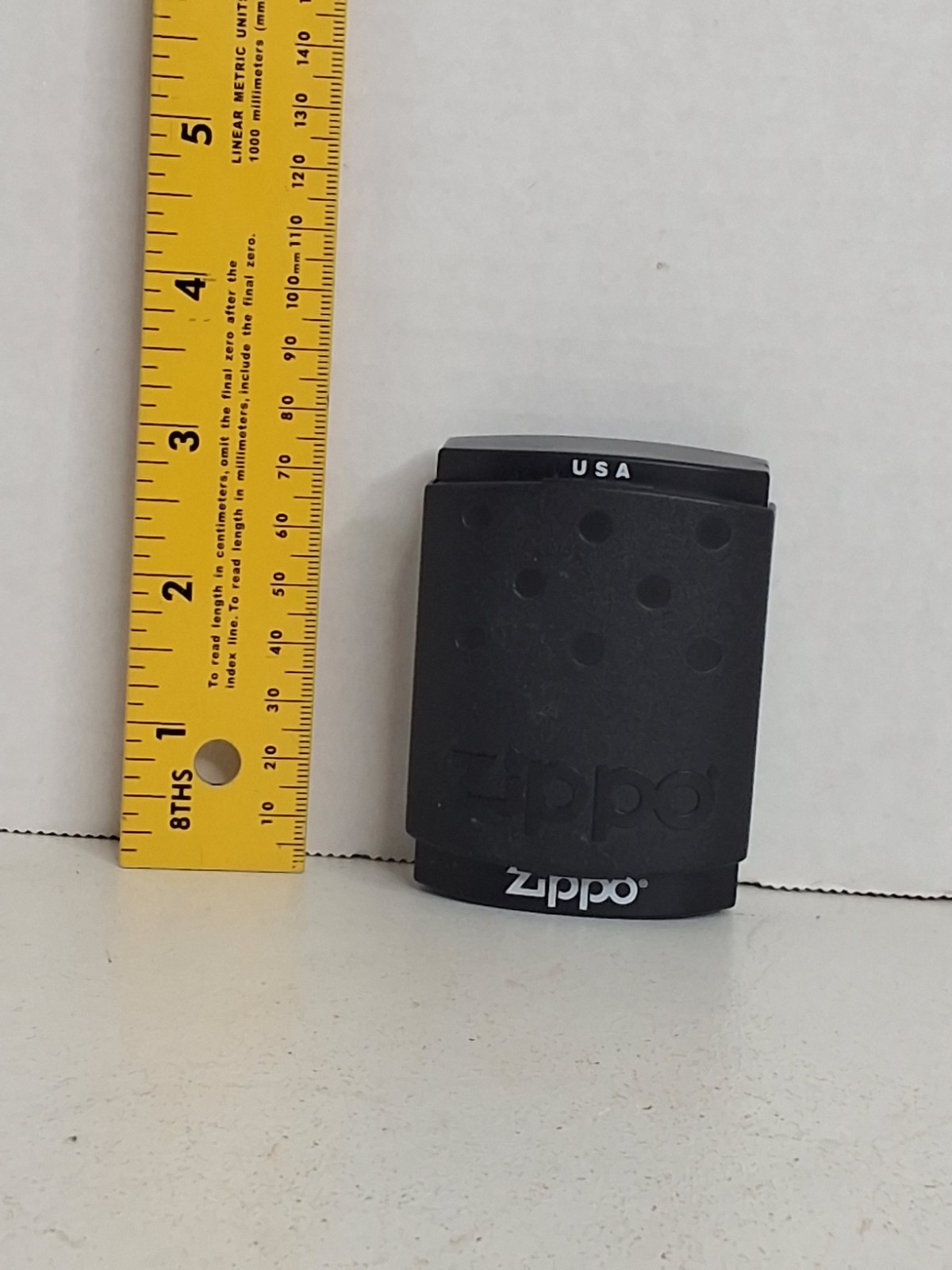 Zippo USA Lighter Plastic case with Cover