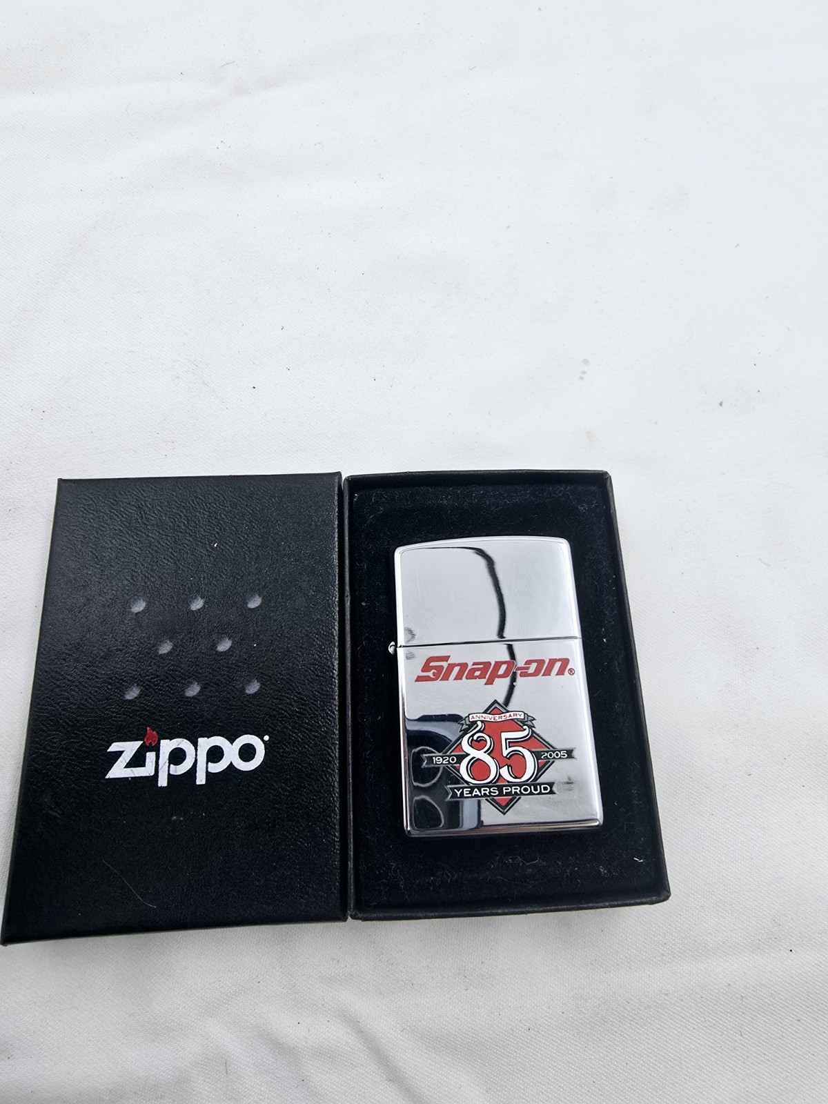Snap-on Zippo Lighter 85th Anniversary