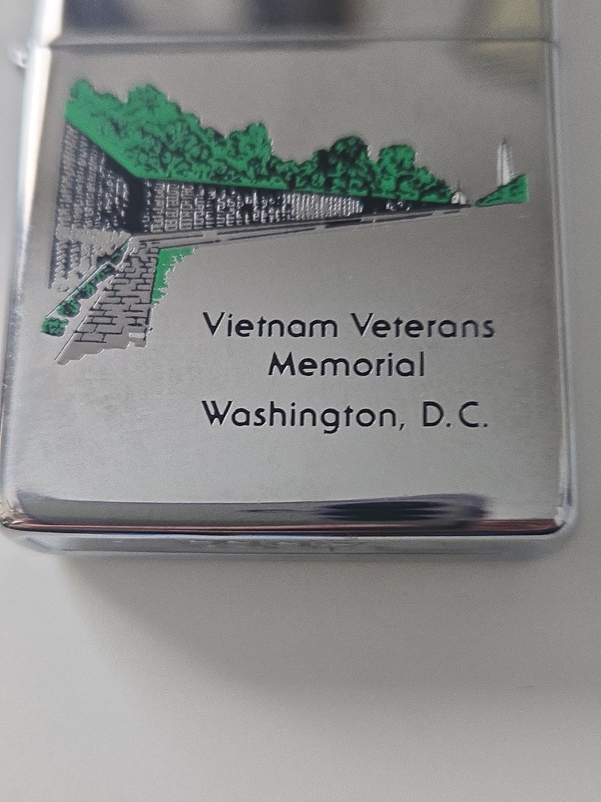 Zippo 1994 Vietnam Veterans Memorial Original Box & Sleeve Rare Vintage
