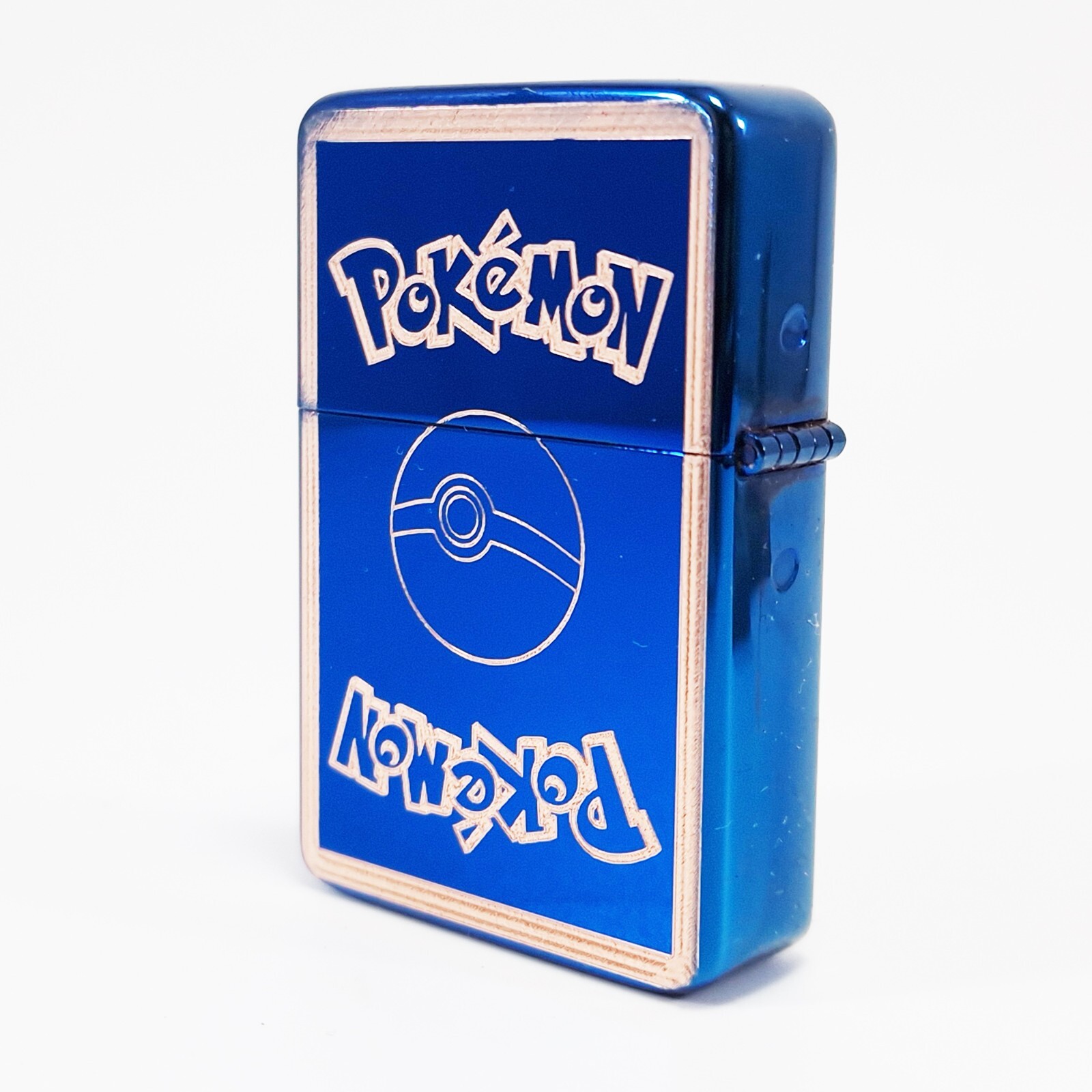 BRAND NEW – DESIGNED BRUSHED STYLED CIGARETTE PETROL LIGHTER – Blastoise