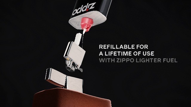 Brushed Chrome Black Pipe Lighter for Unisex Adults – Perfect for Smoking & Gift