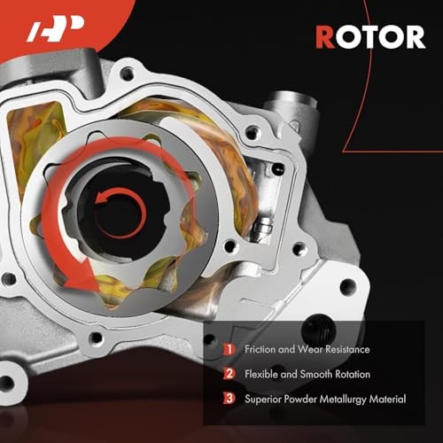 Engine Oil Pump for 2.3L – Compatible with Ford Mustang 1985-1988 1991-1993,