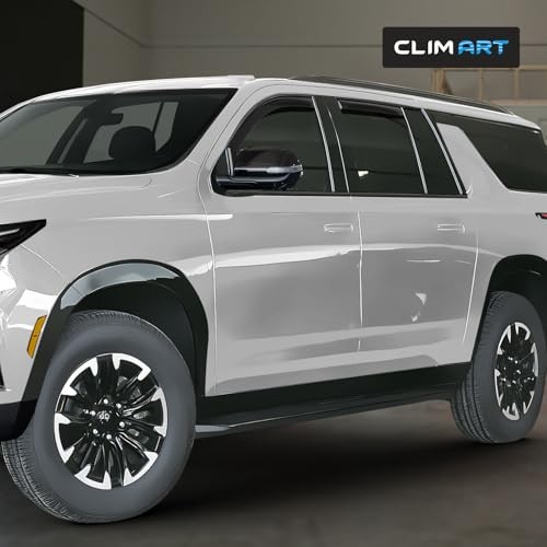 In-Channel Incredibly Durable Rain Guards for Chevrolet Traverse 24-26