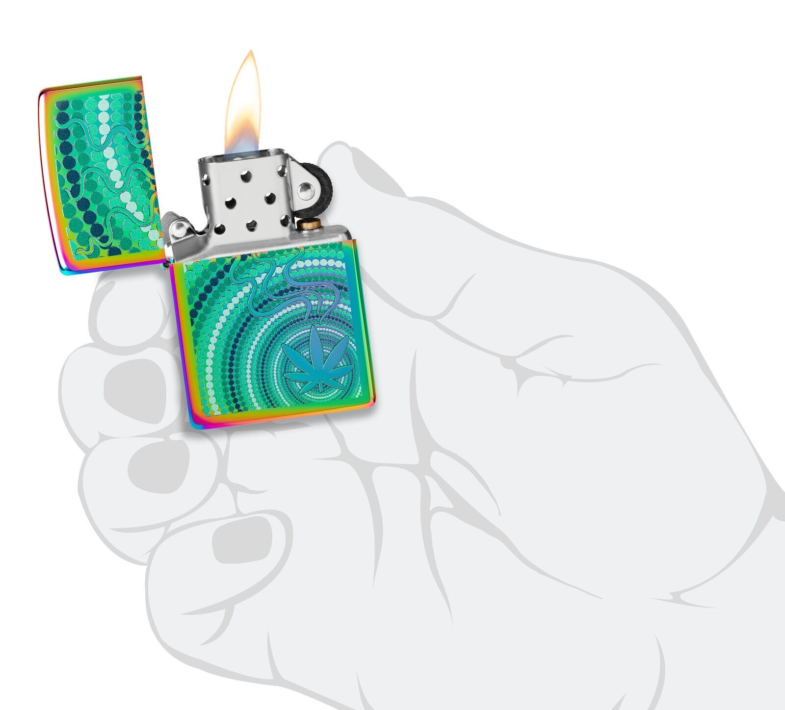 Zippo Circle Multi Color 48383
