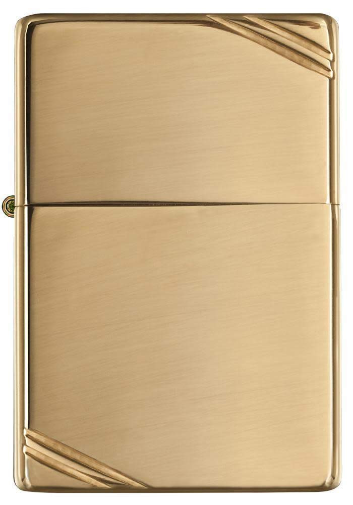 High Polish Brass Vintage Zippo Mechanical Windproof Lighter Made in USA
