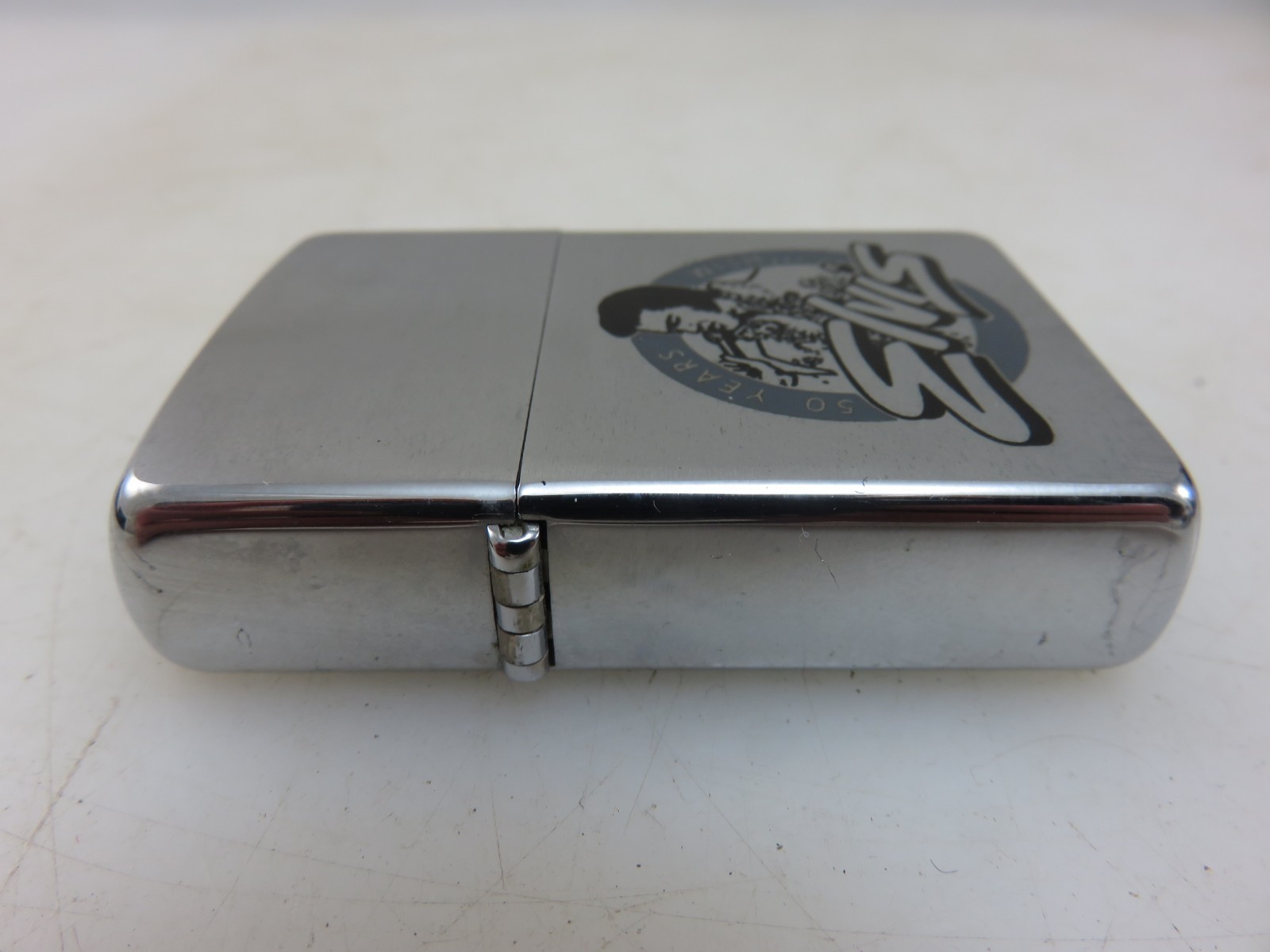 Zippo Lighter Elvis Presley 50 Years NEW OLD STOCK 1990