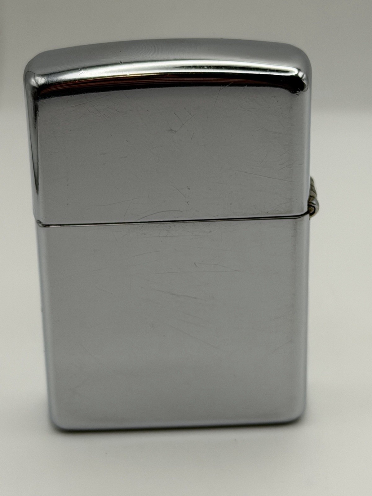 Vintage 1994 Olive & Popeye Heart High Polish Chrome Zippo Lighter