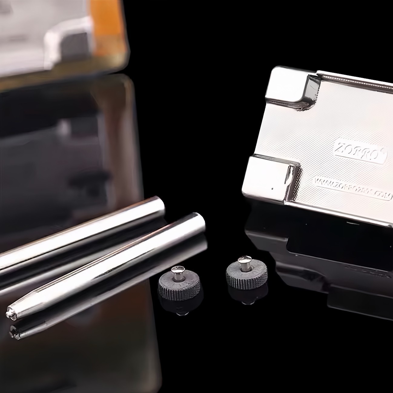 7pcs Lighter Repair Tool Kit for Zippo Insert Steel Wheel Rivet Punch Set